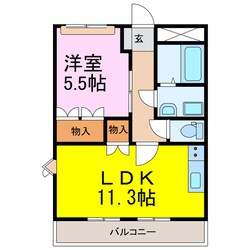 フィオレの物件間取画像